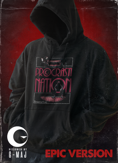 PROCRASTINATION - EPIC HOODIE (vintage)